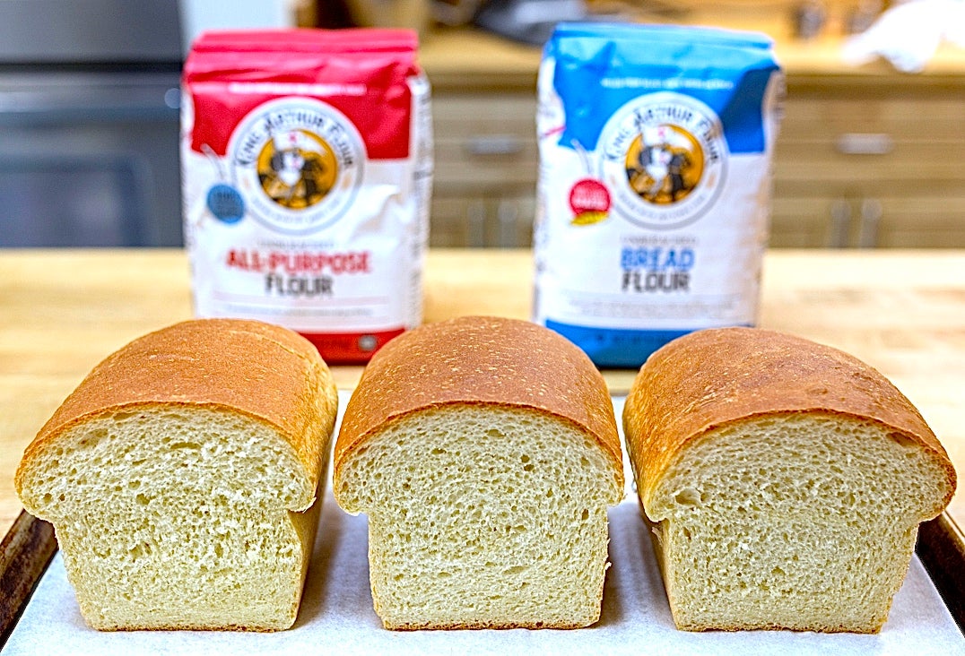 Bread flour via @kingarthurflour