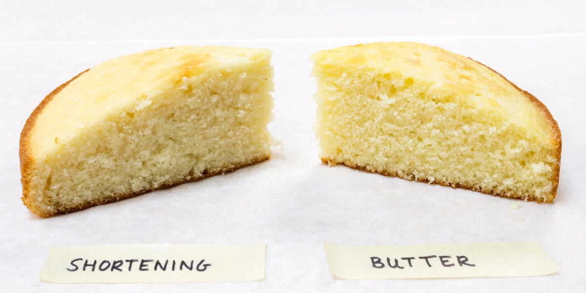 Shortening vs. butter in baking via @kingarthurflour