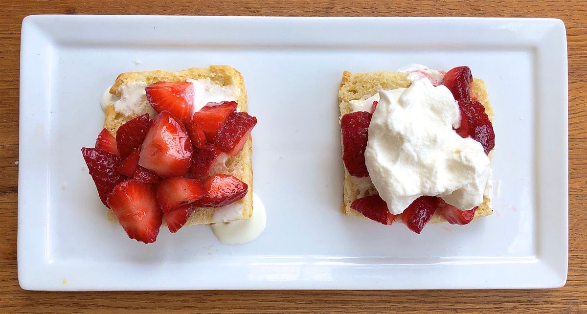 How to build great strawberry shortcake via @kingarthurflour