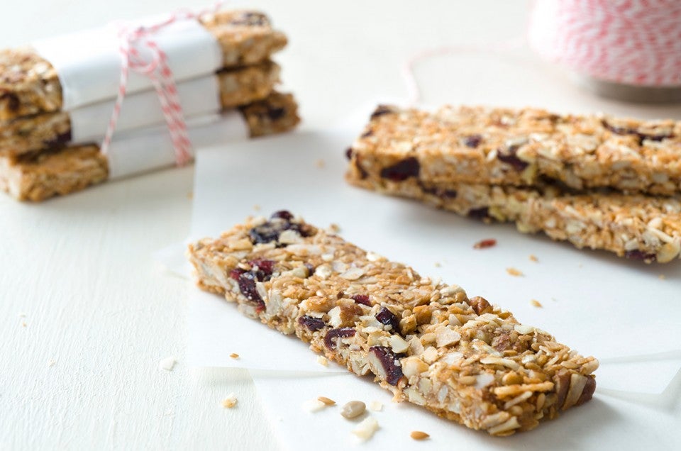 Coconut, Fruit & Nut Bars - select to zoom