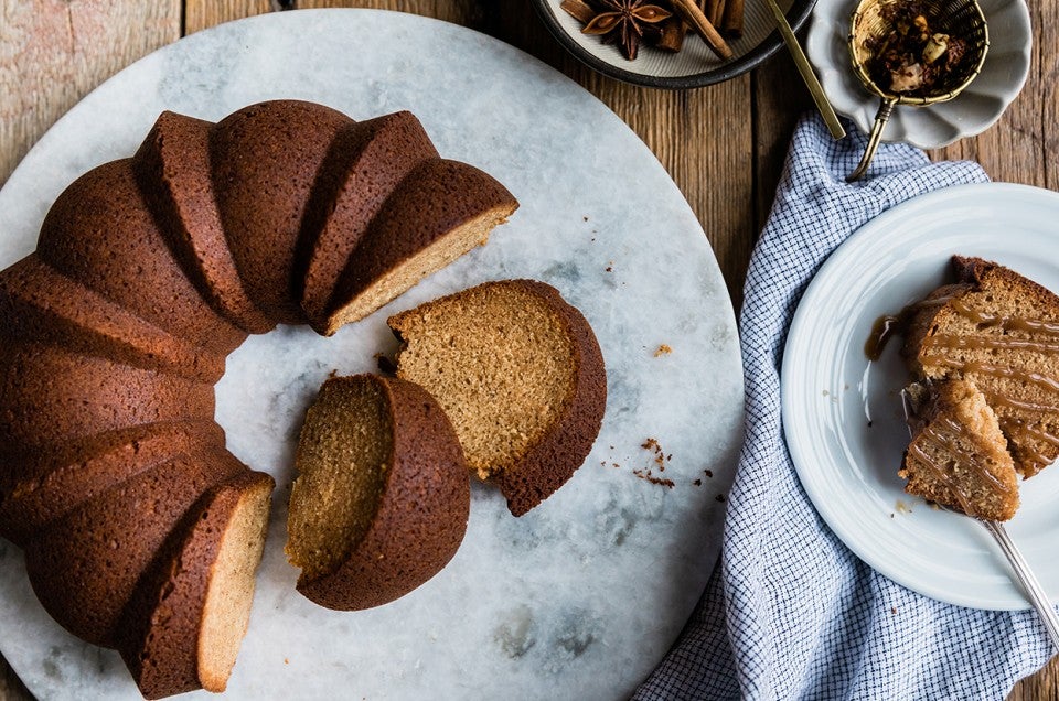 Gluten-Free Chai Spiced Pound Cake - select to zoom