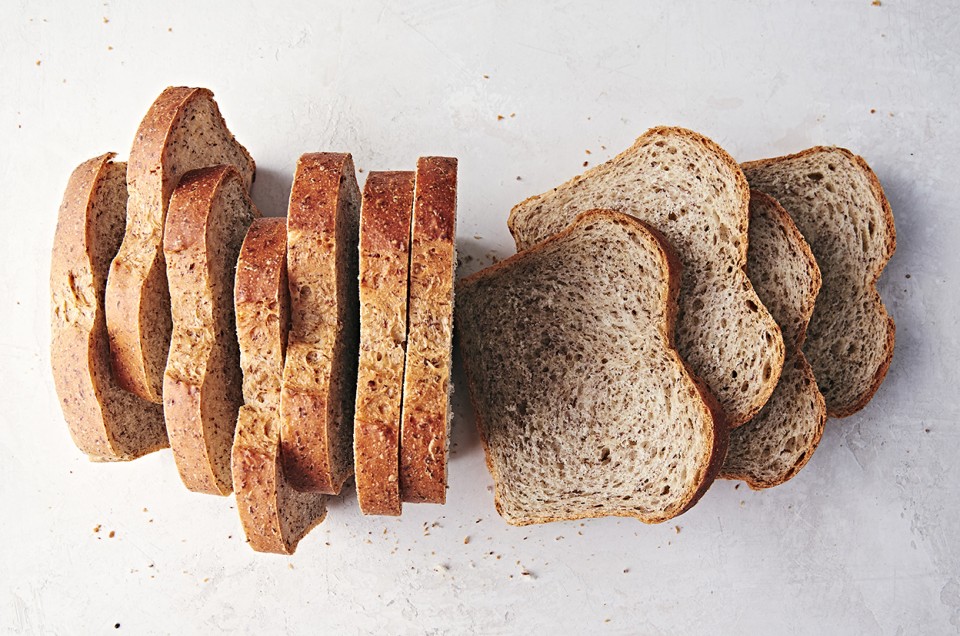 Soft Sandwich Bread with Flax - select to zoom