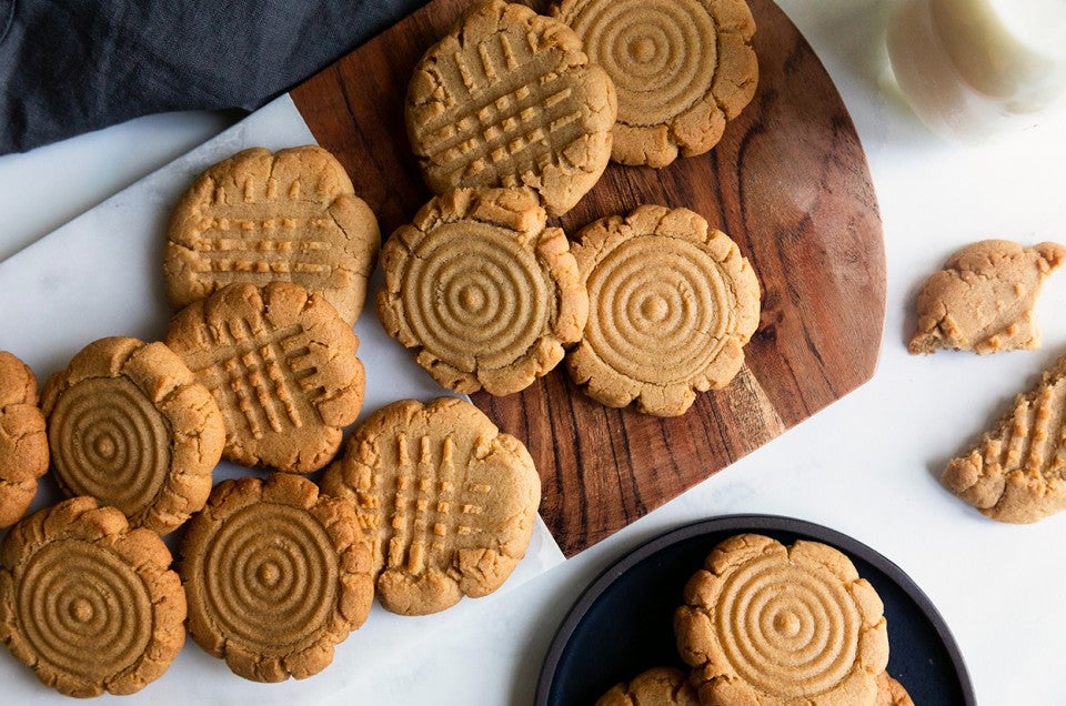 Gluten-Free Classic Peanut Butter Cookies - select to zoom