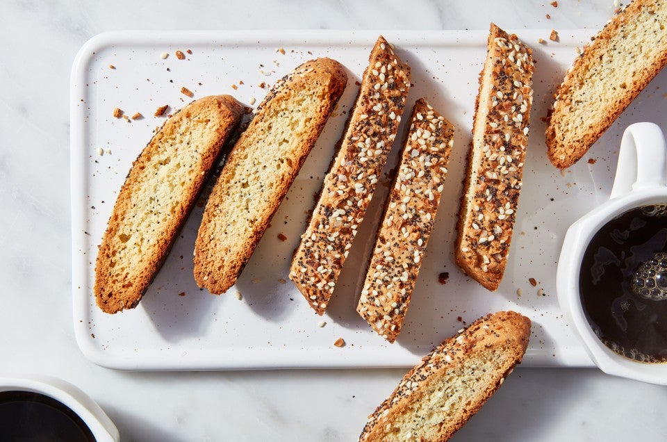 Everything Bagel Biscotti - select to zoom