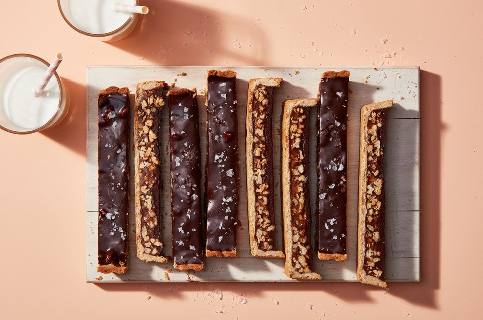 Chocolate and Pecan Candy Bar Tart - select to zoom