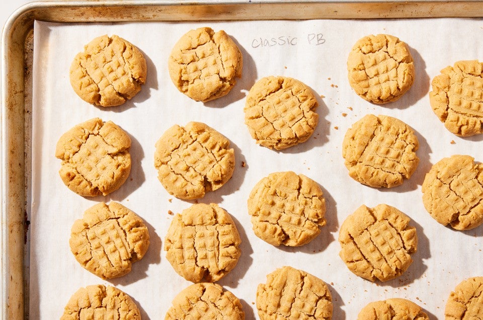 Classic Peanut Butter Cookies - select to zoom