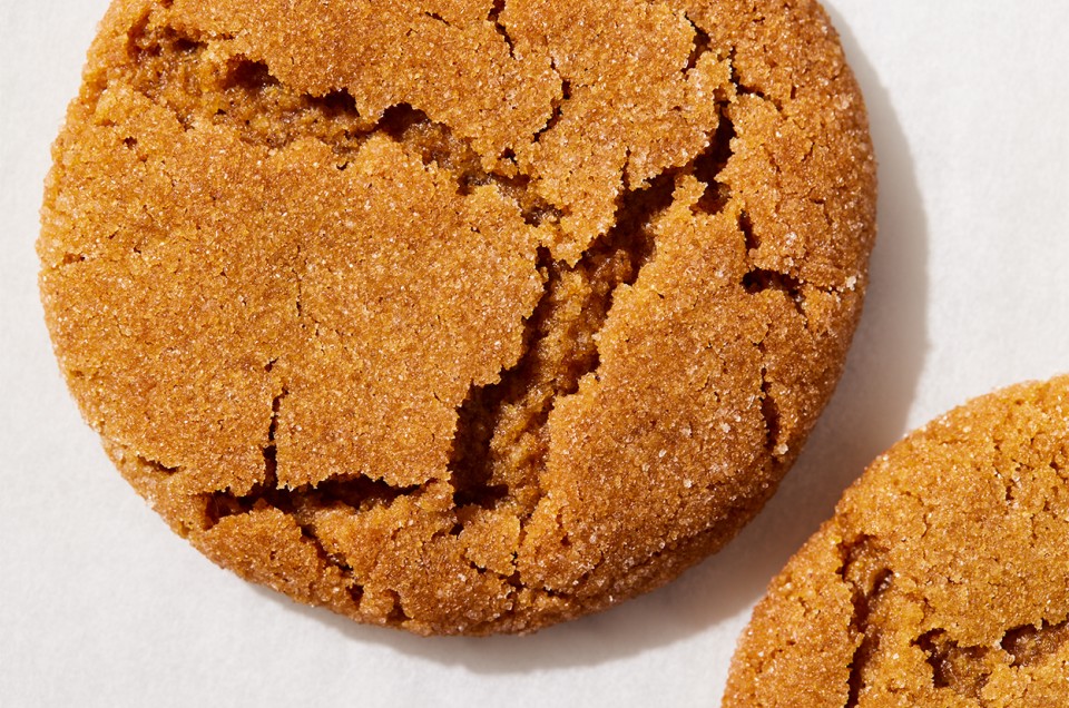Crisp Molasses Cookies - select to zoom
