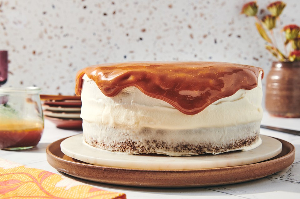 Pumpkin Layer Cake with Cream Cheese Frosting - select to zoom