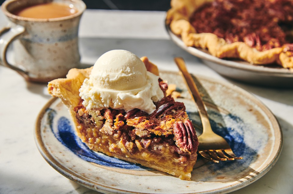 Lyle's Golden Syrup Pecan Pie  - select to zoom