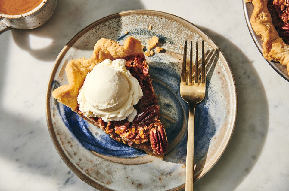 Lyle's Golden Syrup Pecan Pie  - select to zoom