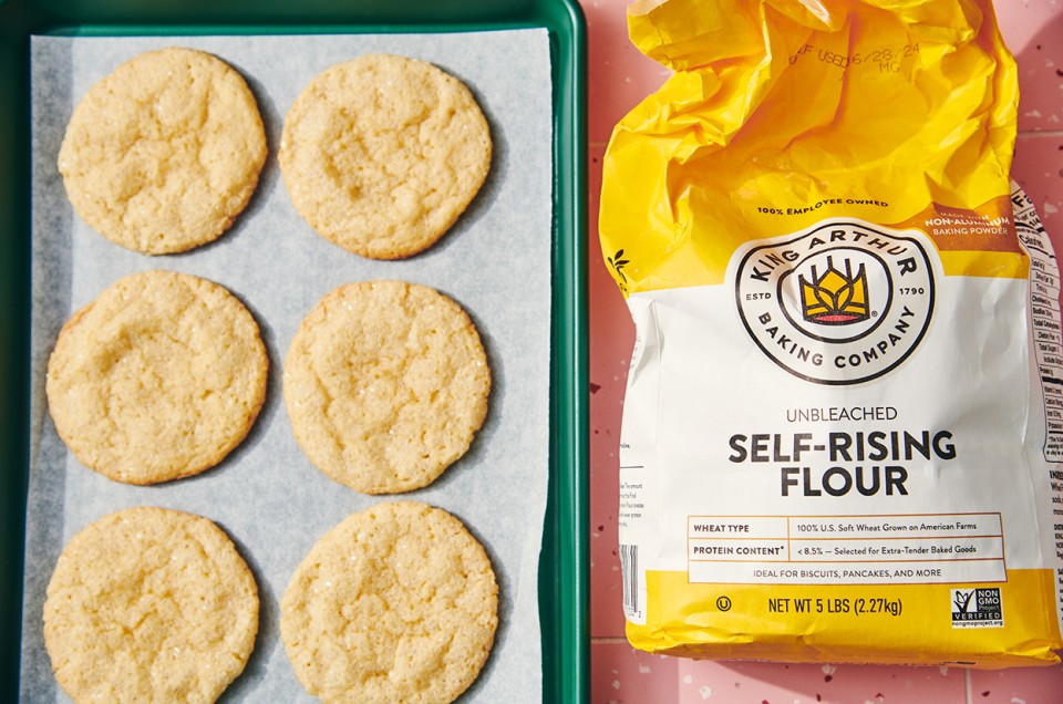 Self-Rising Crunchy Sugar Cookies  - select to zoom