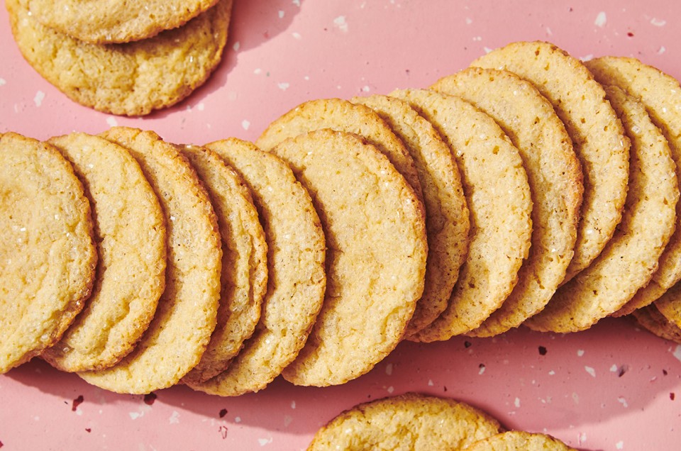 Self-Rising Crunchy Sugar Cookies  - select to zoom