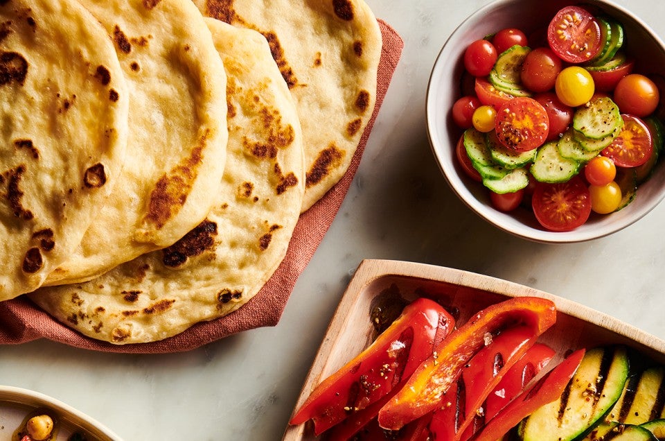 Perfectly Tender Flatbreads  - select to zoom
