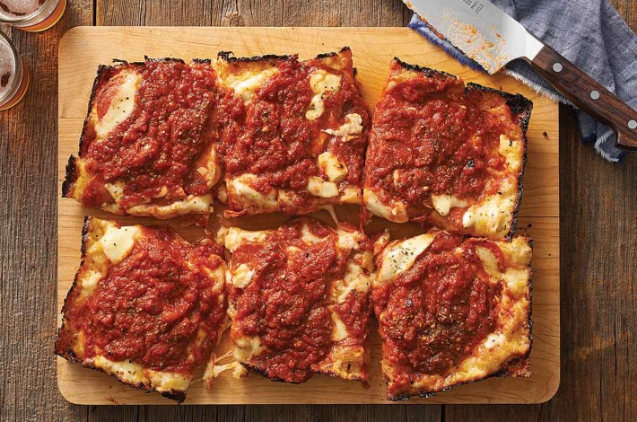 King Arthur's Detroit-Style Pizza - select to zoom
