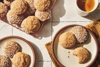 Soft Ginger-Molasses Cookies and Ginger Syrup 