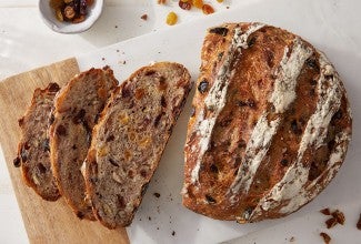 Organic No-Knead Harvest Bread