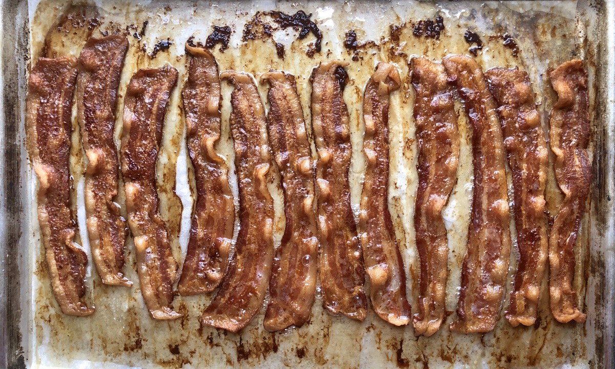 Bakin' the bacon via @kingarthurflour