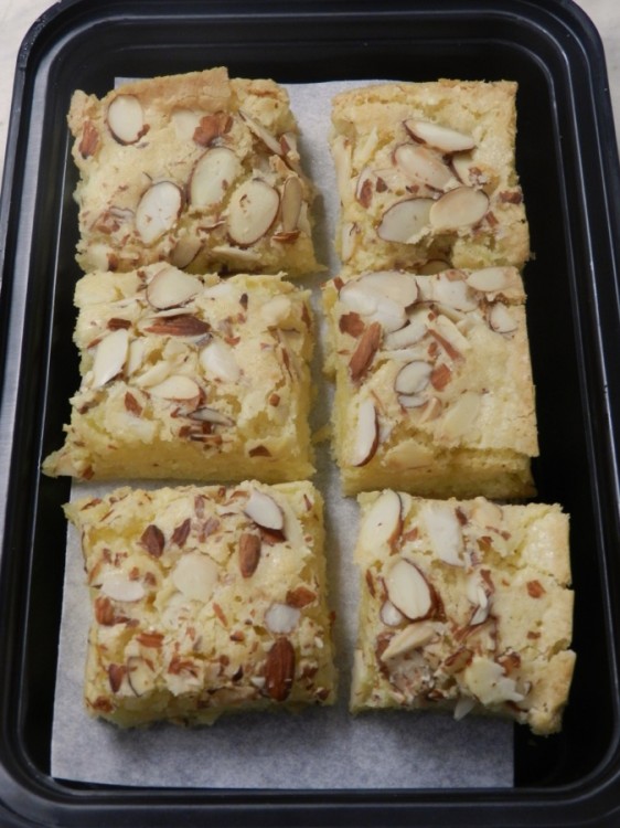 Scandinavian Blondies from the Cookie Companion, page page 191