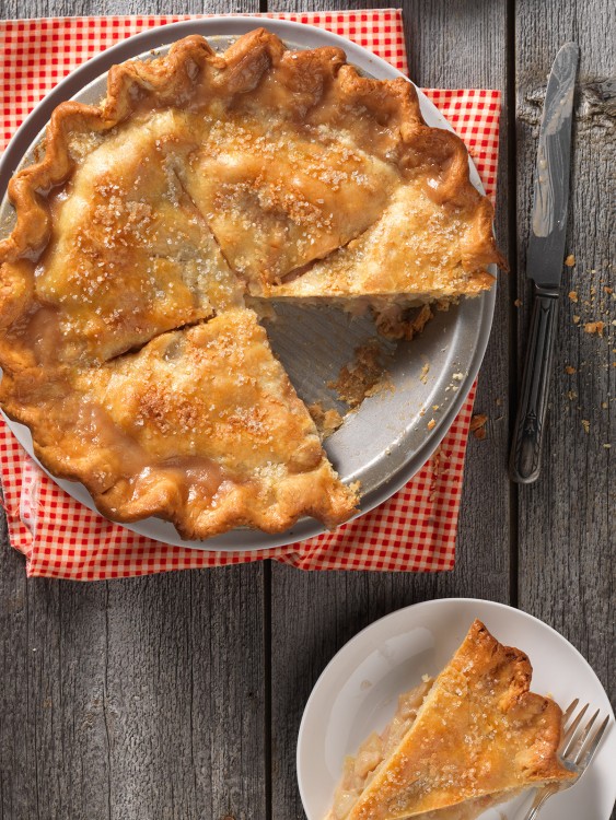 Double crust pie via @kingarthurflour