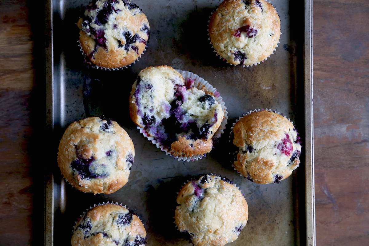 Basic muffins via @kingarthurflour