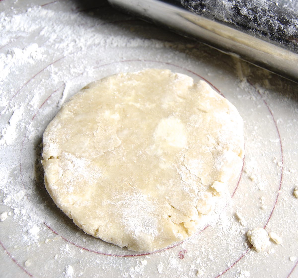 Make pie crust via @kingarthurflour
