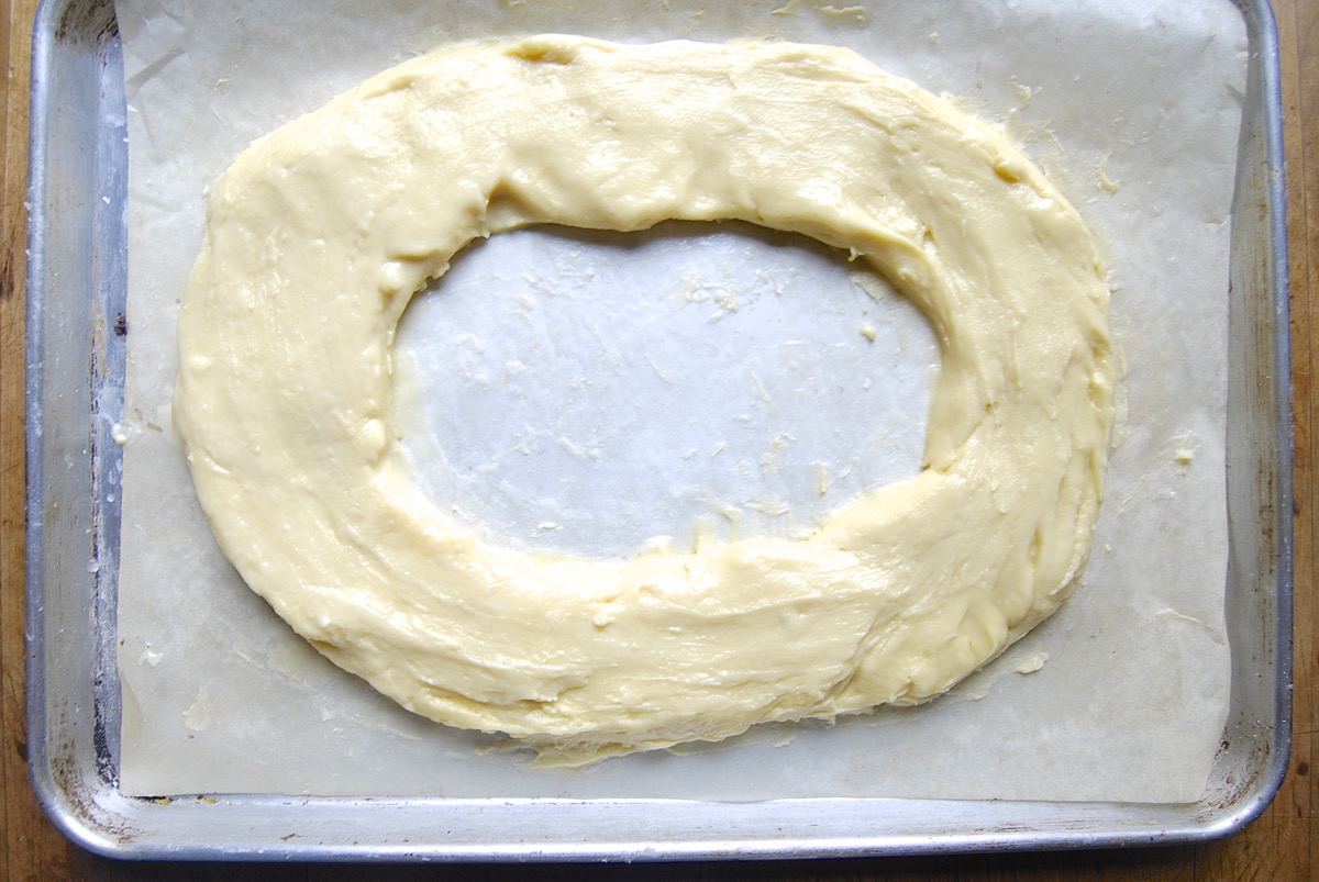 Butter-Pecan Kringle Bakealong via @kingarthurflour