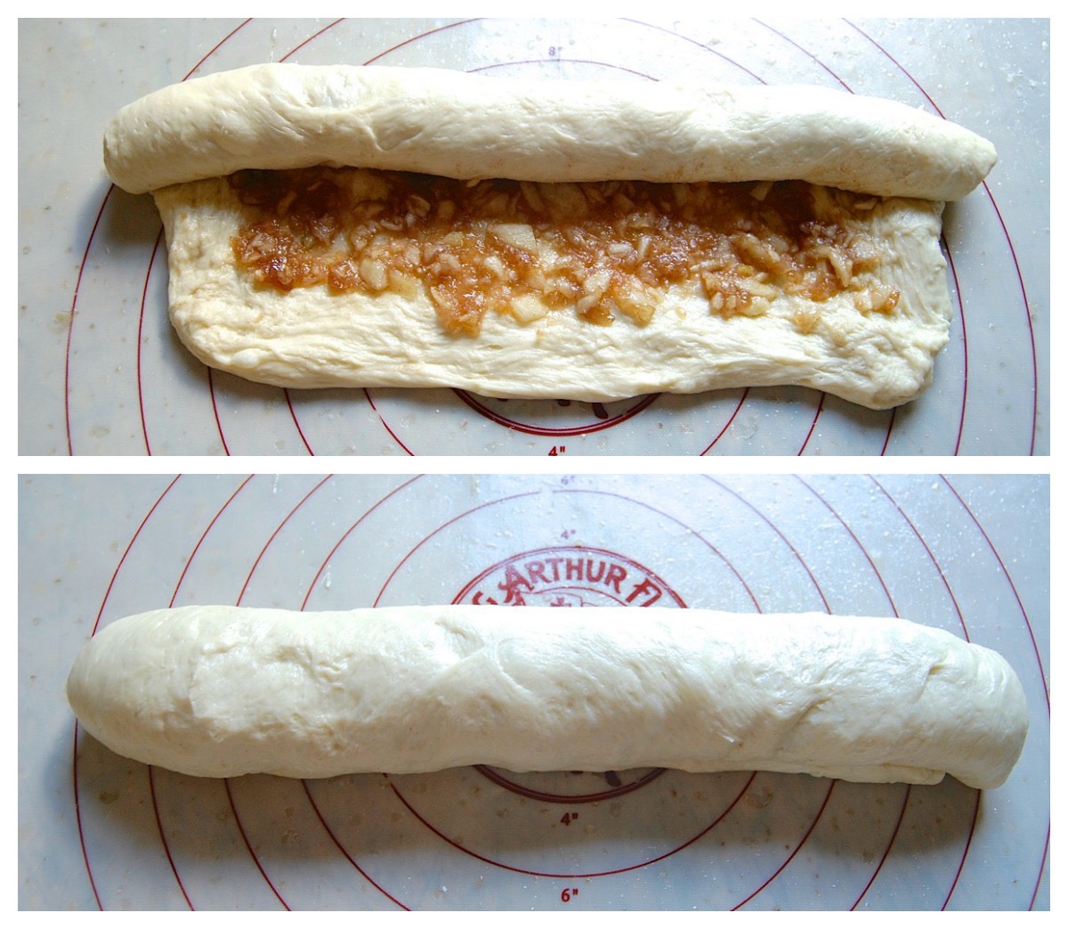 Cinnamon-Apple Twist Bread Bakealong via @kingarthurflour
