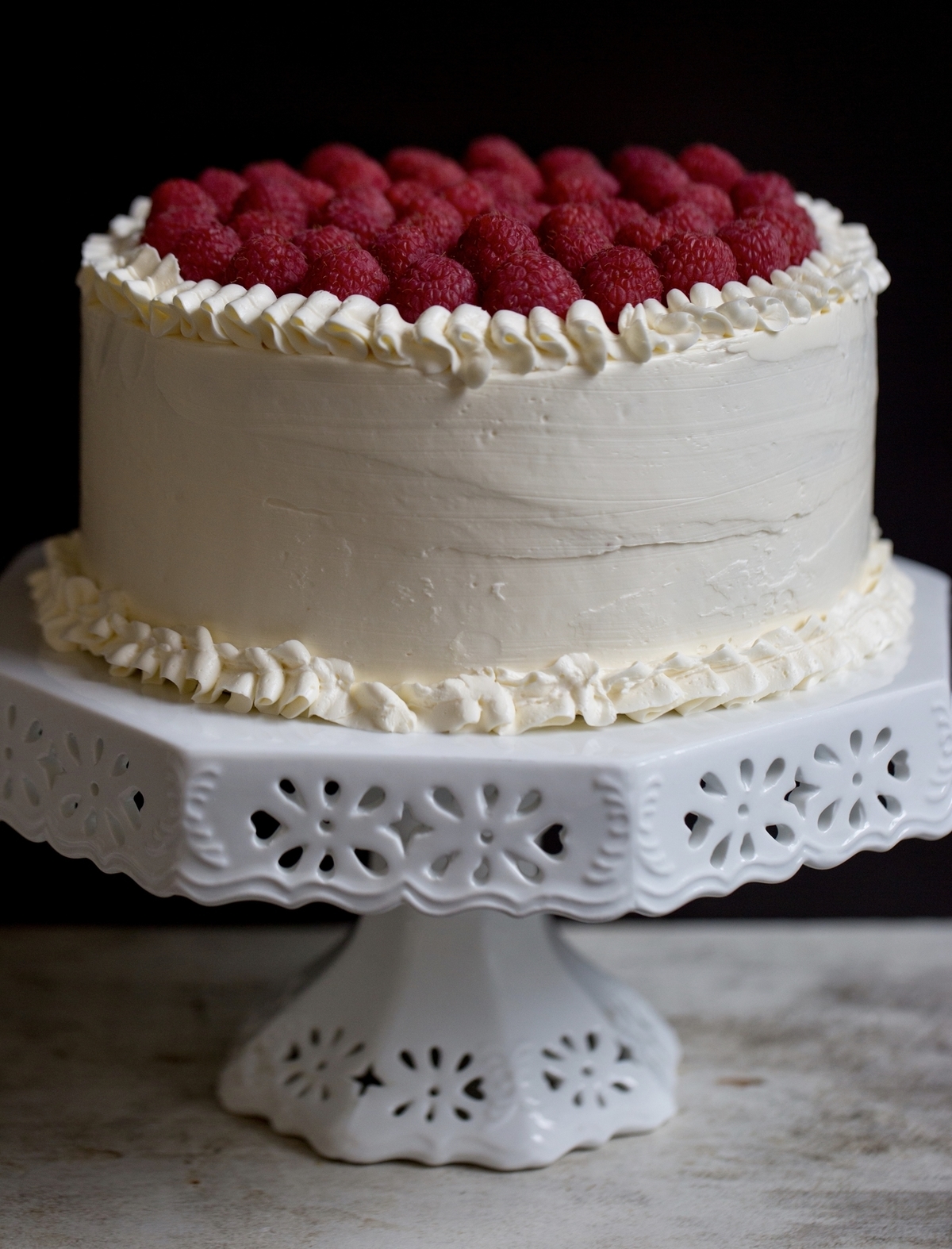 white cake 1 via @kingarthurflour