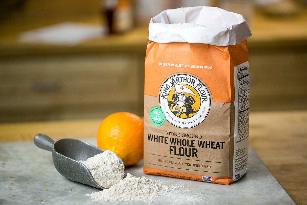 White Whole Wheat Flour via @kingarthurflour