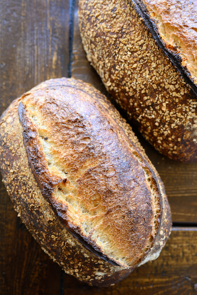 King Arthur's Naturally Leavened Sourdough bread