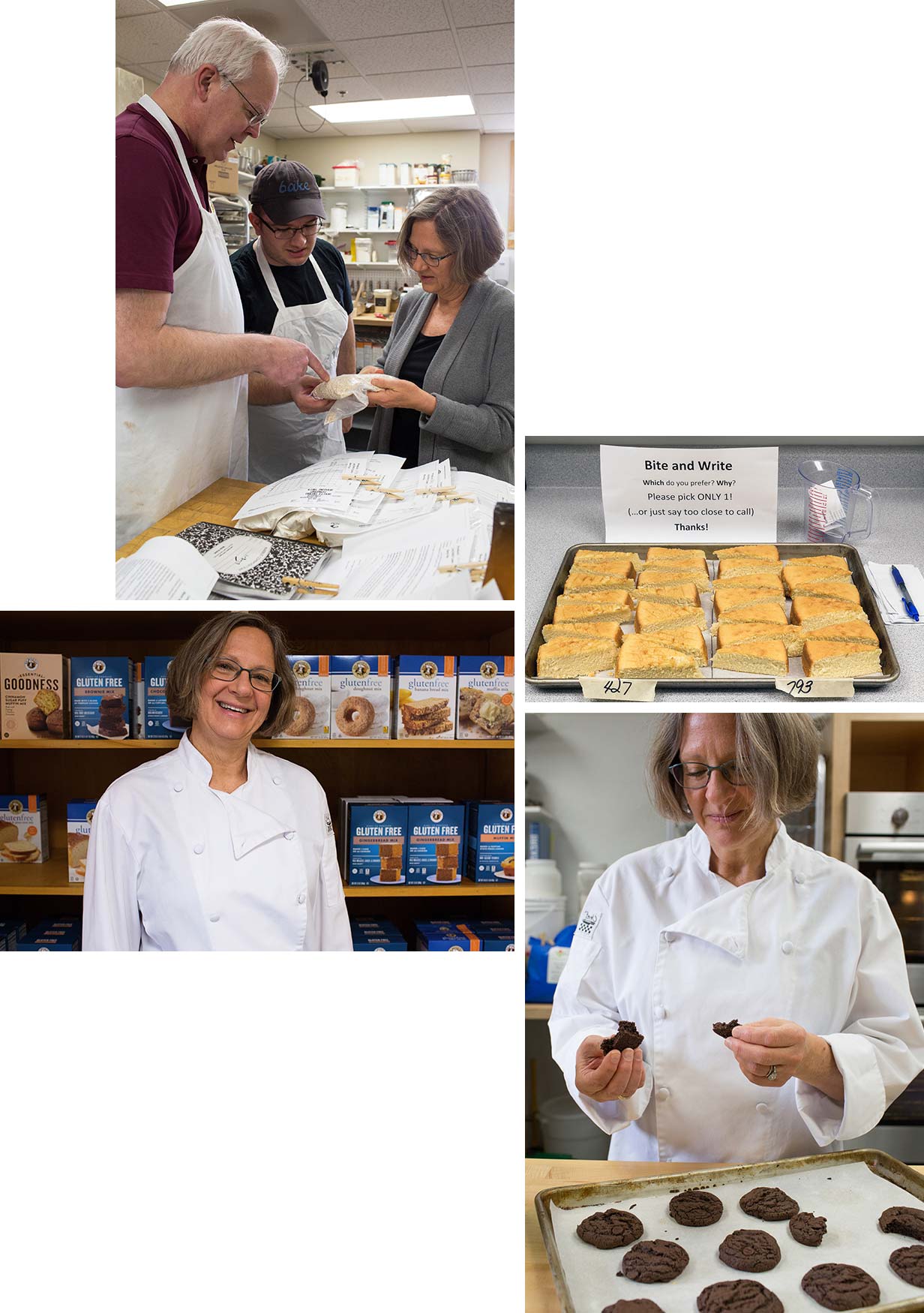 Sue Gray, head of King Arthur Flour's research and development team