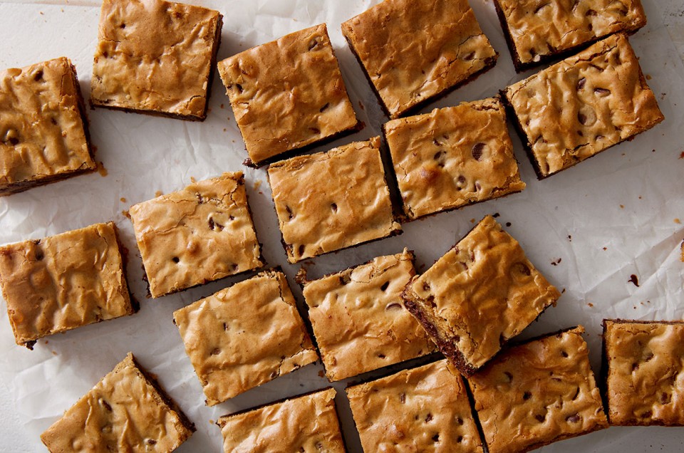 Organic Chewy Chocolate Chip Cookie Bars