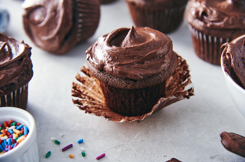 Gluten-Free Chocolate Cake or Cupcakes made with baking ...