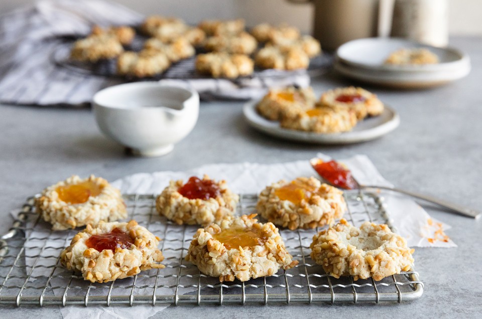 Gluten-Free Thumbprint Cookies - select to zoom