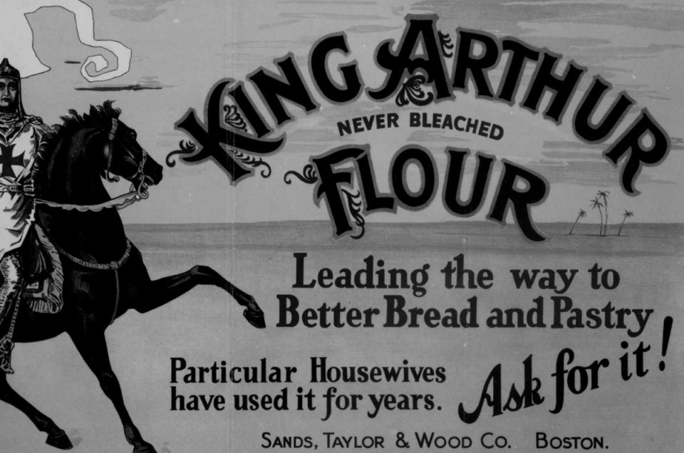 Old banner for King Arthur Flour 