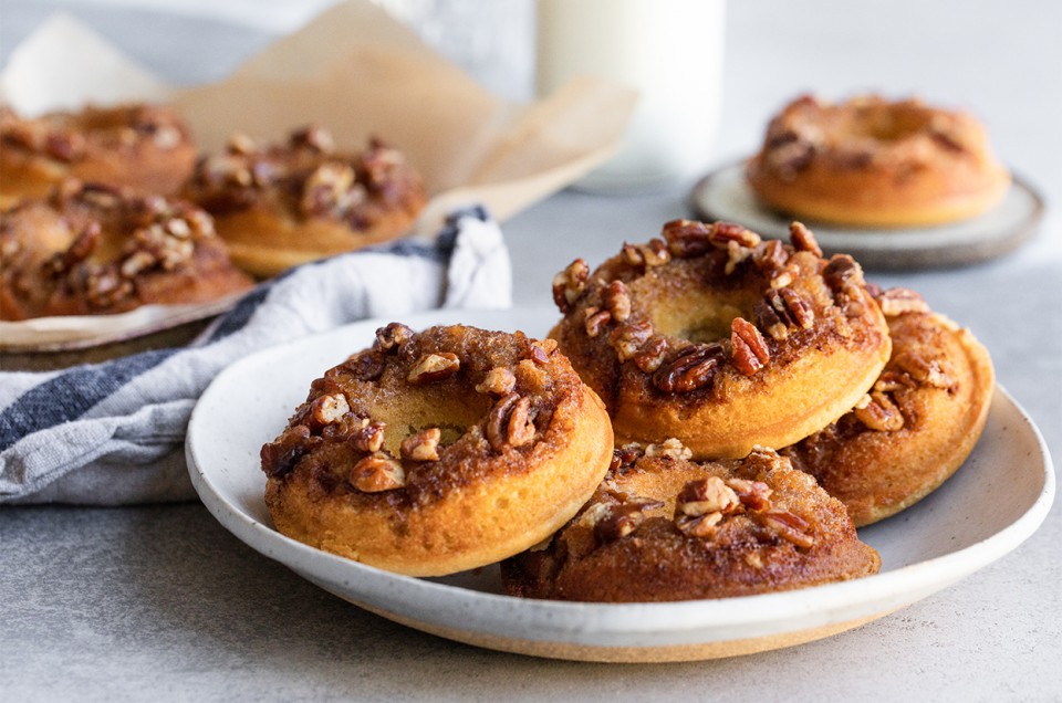 Sticky Bun Doughnuts - select to zoom