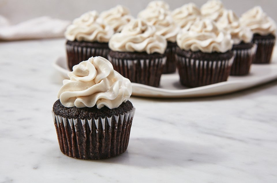 Vegan Chocolate Cupcakes - select to zoom