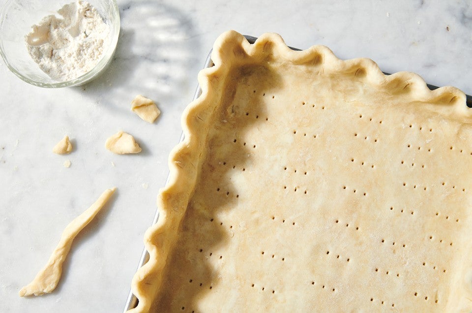 All-Purpose Flaky Pastry Dough in a tart pan