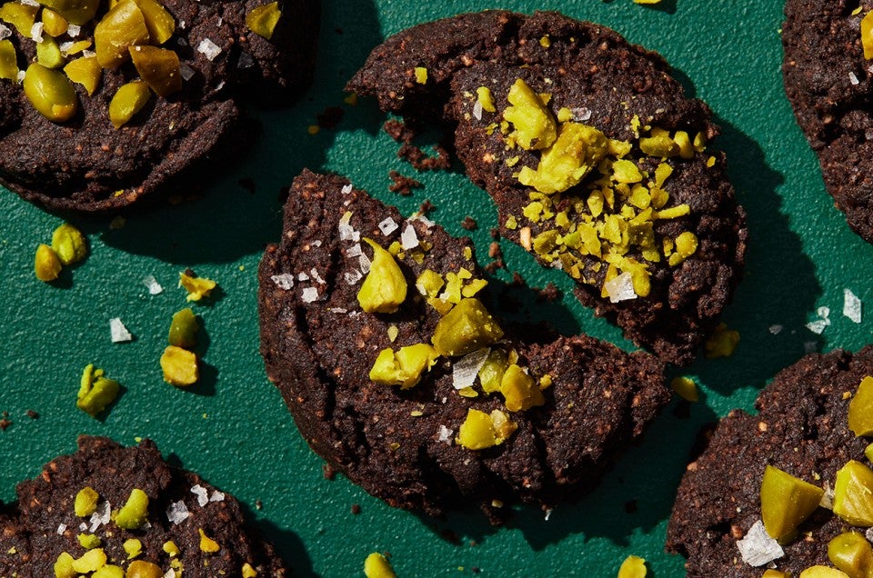 Keto-Friendly Double-Dark Chocolate Cookies - select to zoom