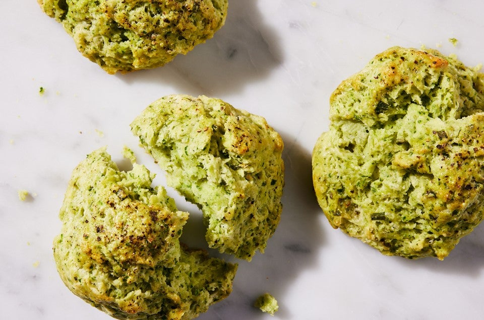 Green Goddess Herb Biscuits - select to zoom