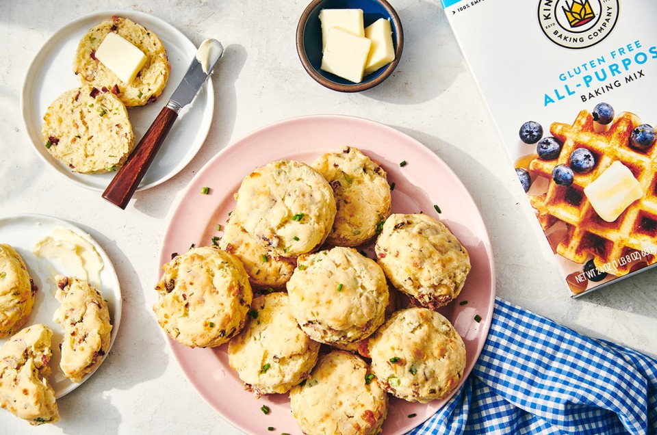 Gluten-Free Cheese Biscuits made with baking mix  - select to zoom