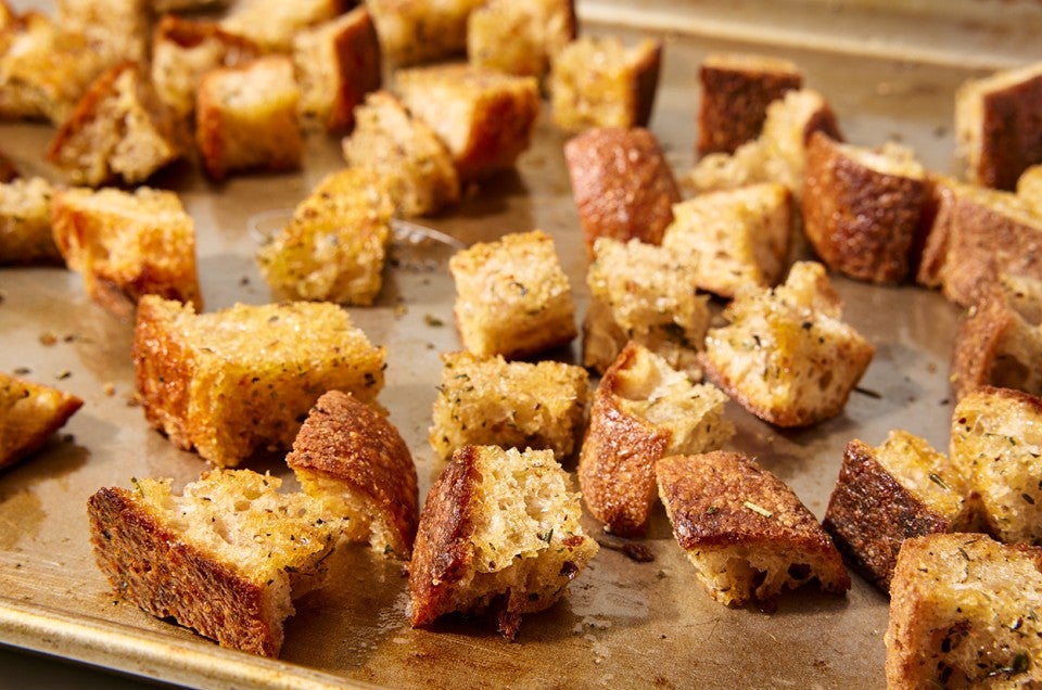 Homemade Croutons  - select to zoom