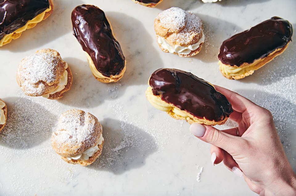 Cream Puffs and Éclairs - select to zoom