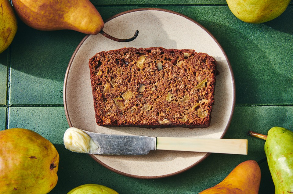 Pear Bran Bread  - select to zoom