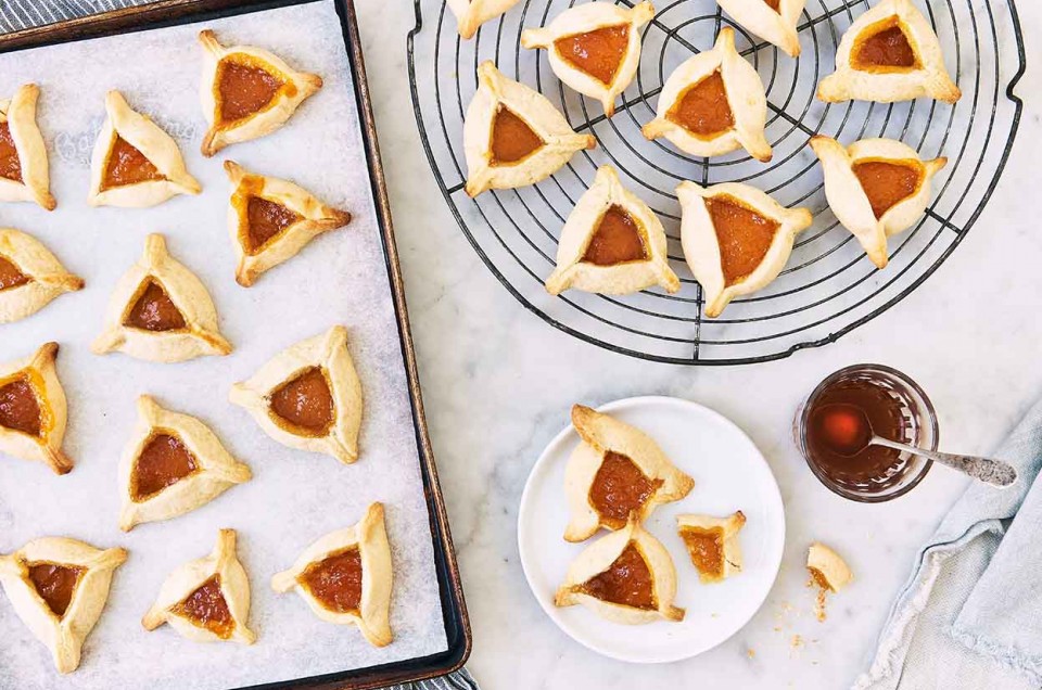 Zingerman’s Hamantaschen with Apricot Filling