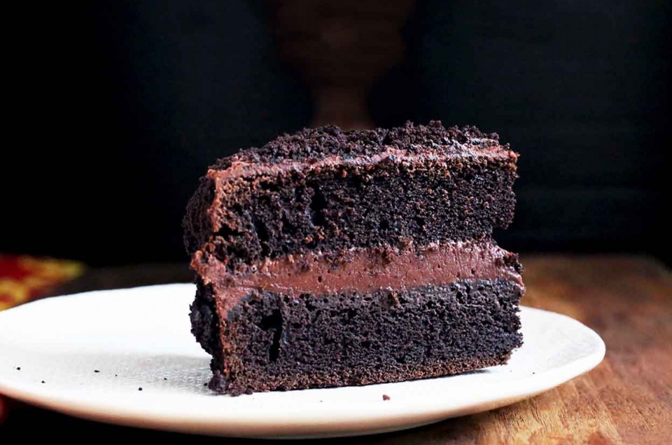 Chocolate Fudge "Blackout" Cake - select to zoom