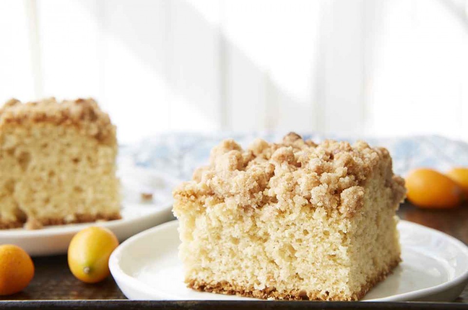 Sourdough Cinnamon Crumb Cake - select to zoom