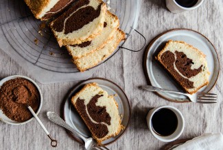 Old-Fashioned Marble Cake