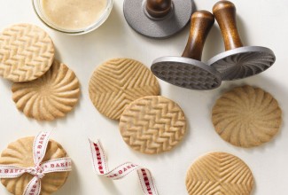 Stamp Cookies via @kingarthurflour