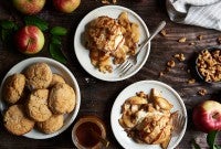 Caramel Apple Biscuits
